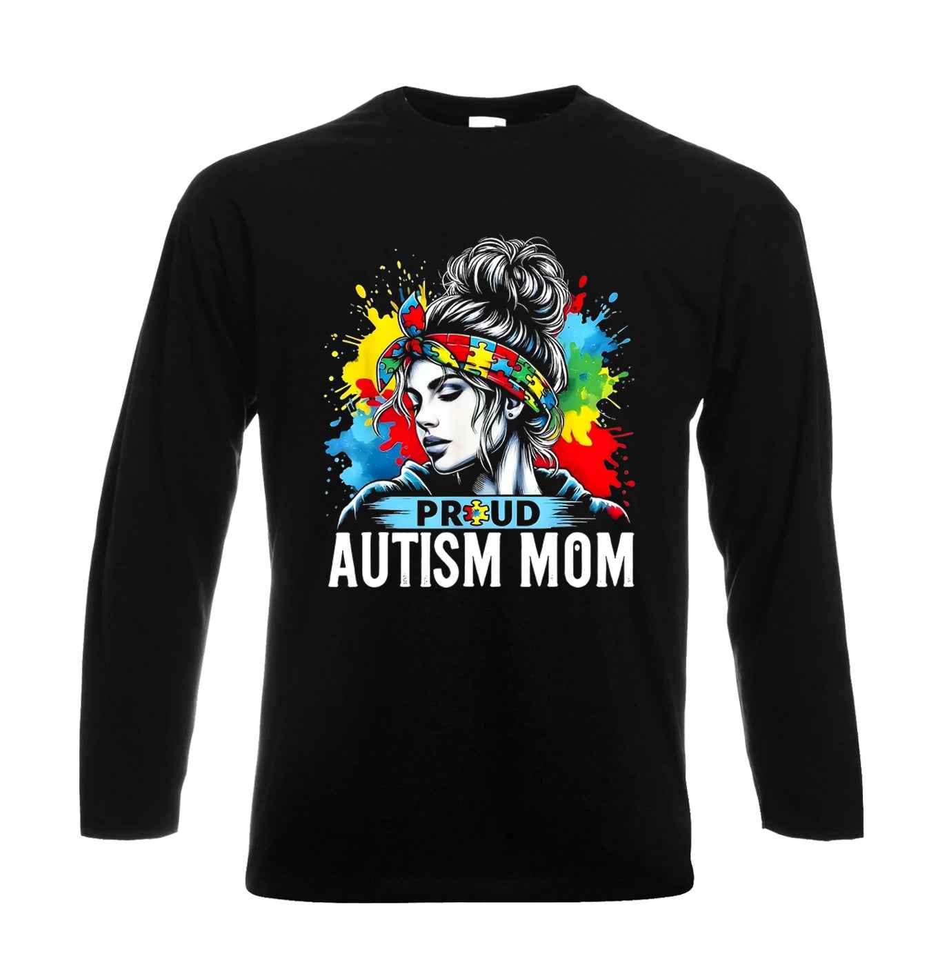 Proud Autism Mom | Men's Long Sleeve Proud Autism Mom | Men's Long Sleeve