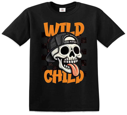 Wild Chilp Boys' Skull | KID'S T-SHIRT
