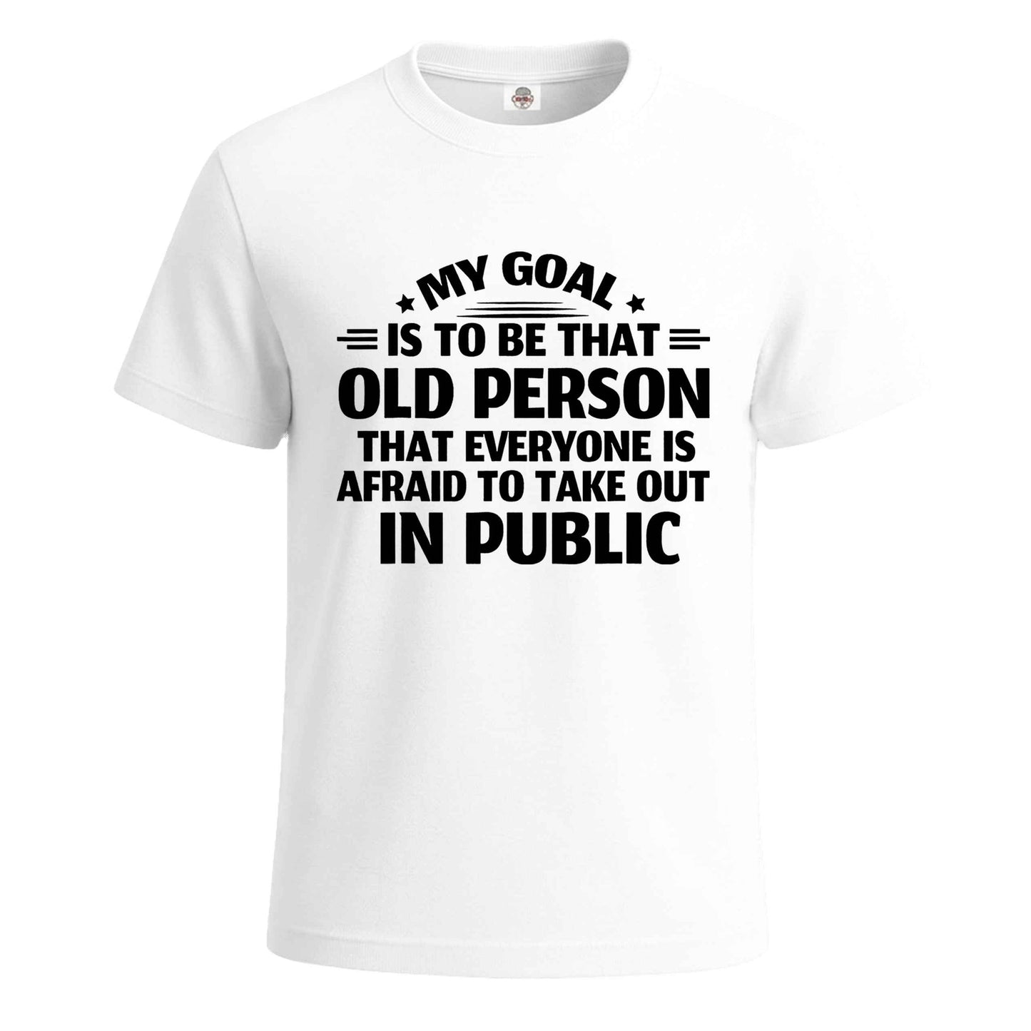 My Goal is To Be That | T-Shirt For Men's WHITE T-SHIRT My Goal is To Be That | T-Shirt For Men's