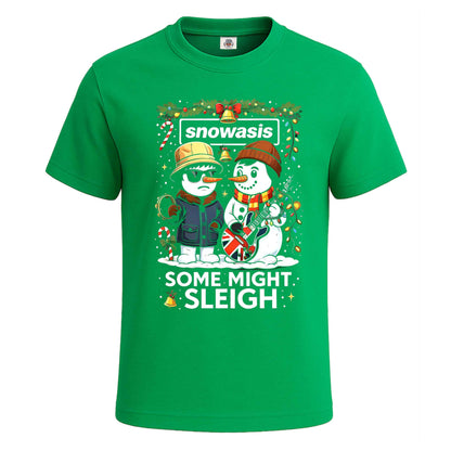 Snowasis Some Sleigh |T-Shirt For Men's