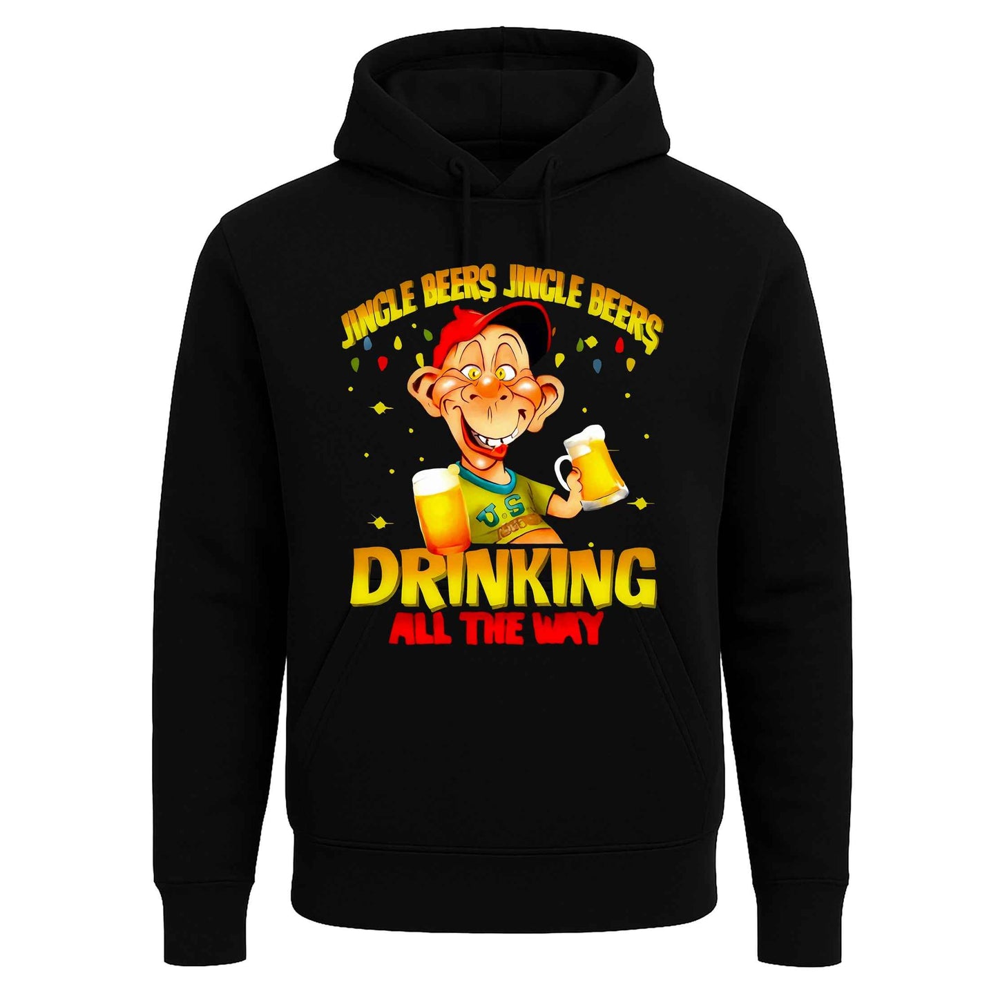 JINGLE BEERS DRINKINK | Hoody For Men's