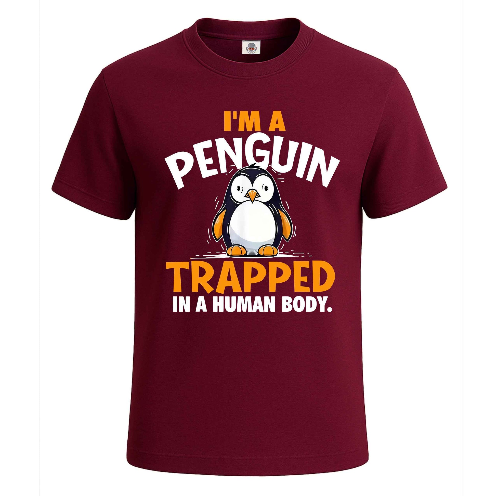 I'm A Penguins | T-Shirt For Men's Maroon I'm A Penguins | T-Shirt For Men's