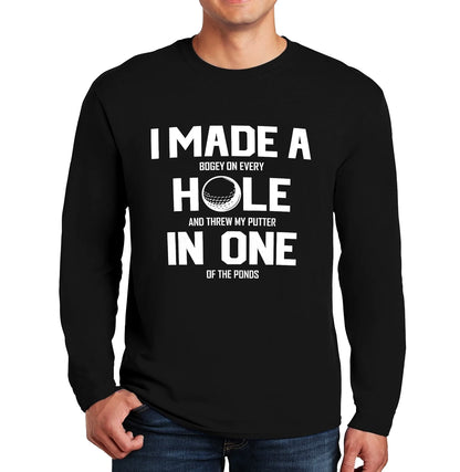 I Made A Hole In | Men's Long Sleeve I Made A Hole In | Men's Long Sleeve