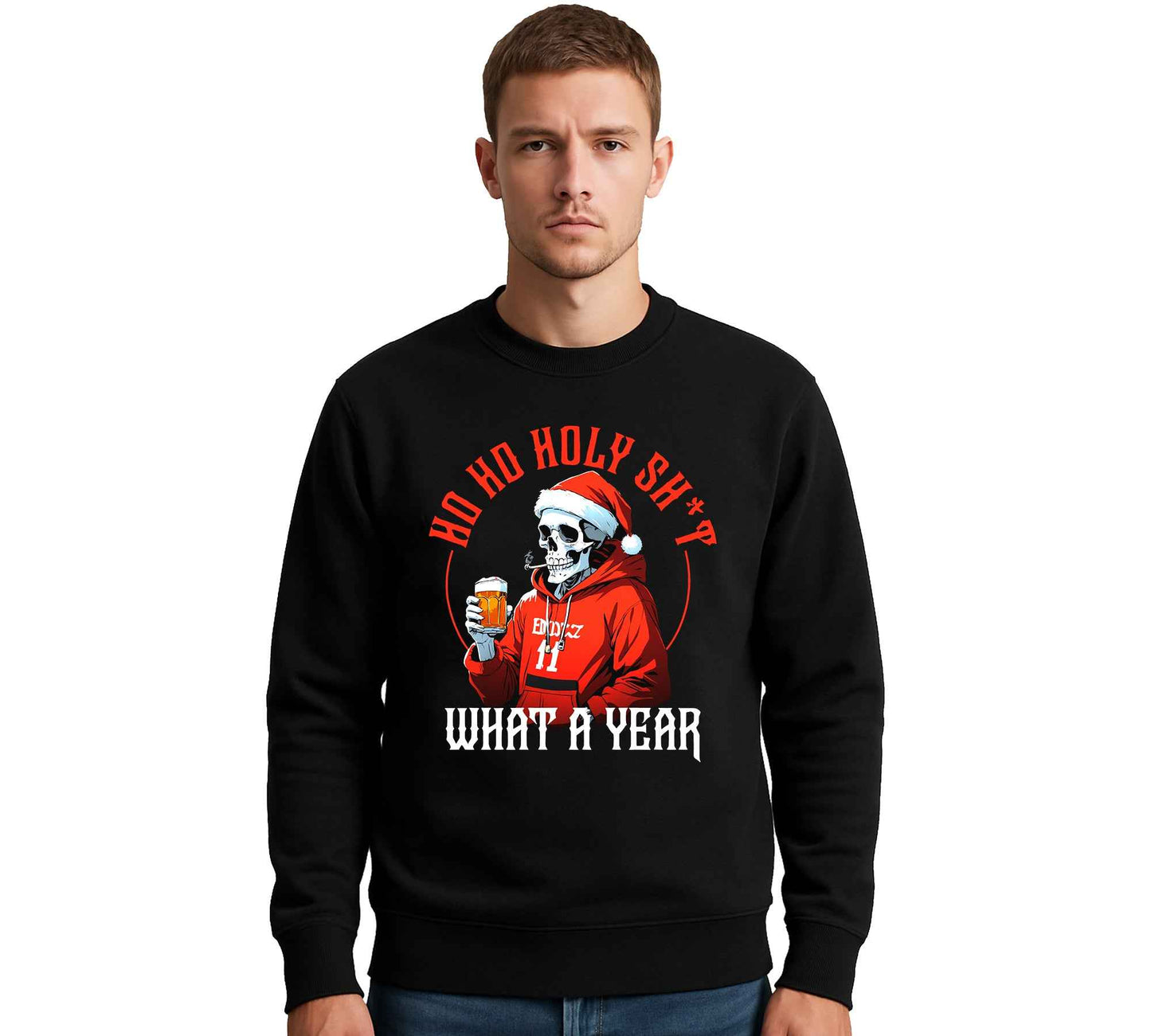 HO HO HOLY SH*T | Sweatshirt For Men's