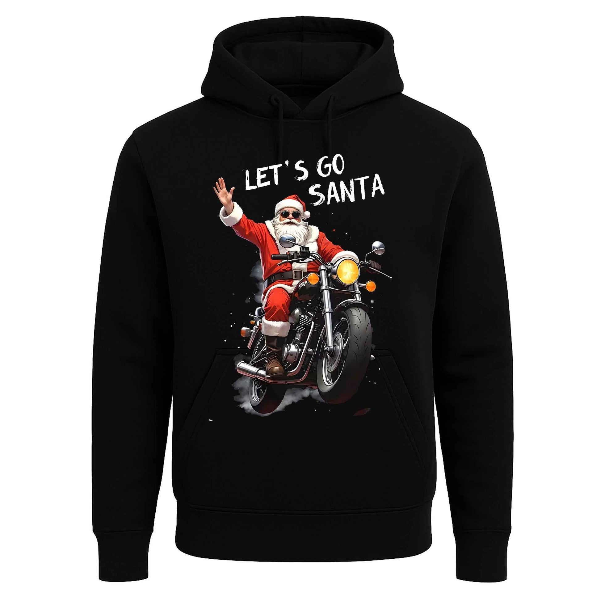 LET'S GO SANTA RIDE | Hoody For Men's