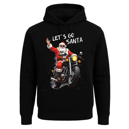 LET'S GO SANTA RIDE | Hoody For Men's