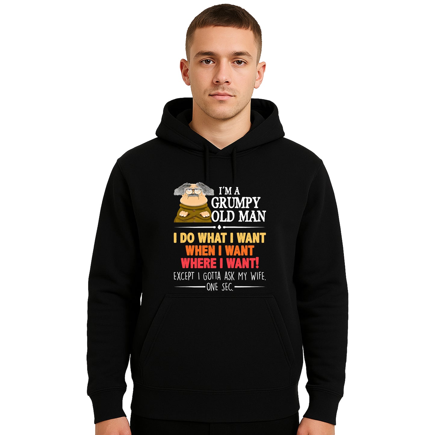 Old Man I Do Want | Hoody For Men's