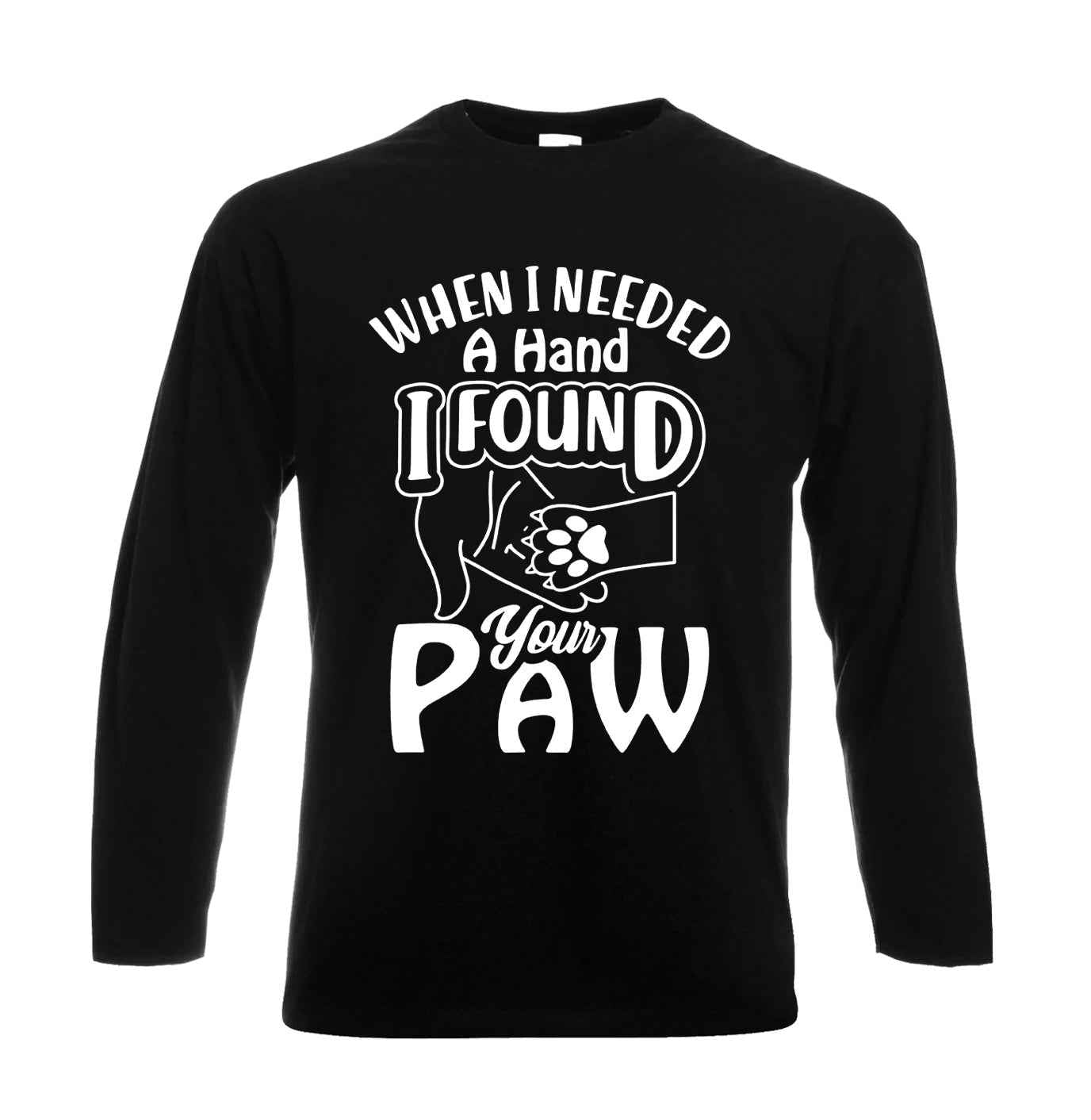 When I Needed A Hand | Men's Long Sleeve When I Needed A Hand | Men's Long Sleeve