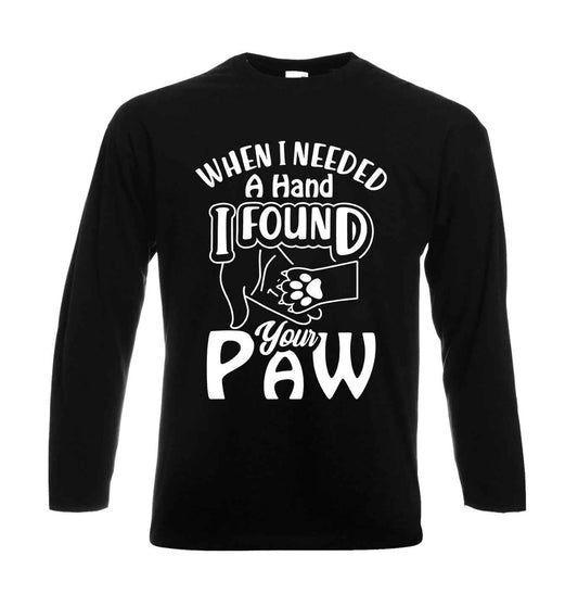 When I Needed A Hand | Men's Long Sleeve