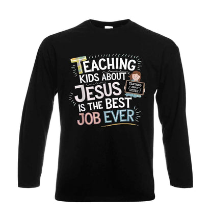 Teaching Kids About Jesus | Men's Long Sleeve