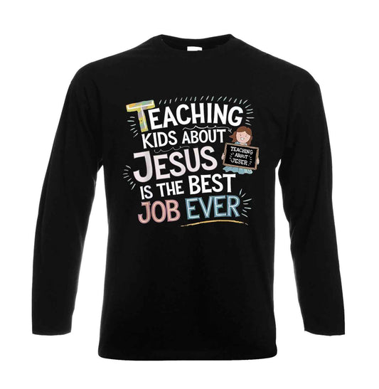 Teaching Kids About Jesus | Men's Long Sleeve