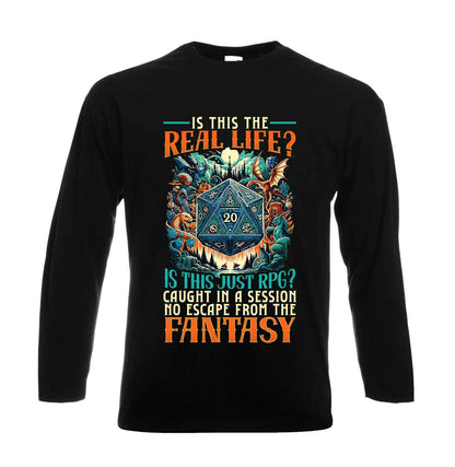 Is This The Real Life | Men's Long Sleeve Is This The Real Life | Men's Long Sleeve