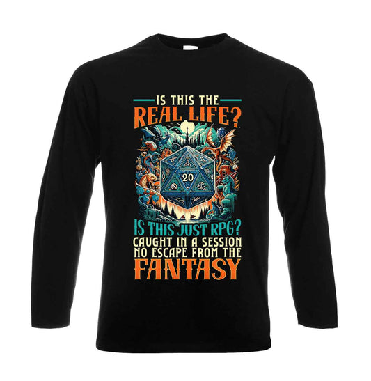 Is This The Real Life | Men's Long Sleeve