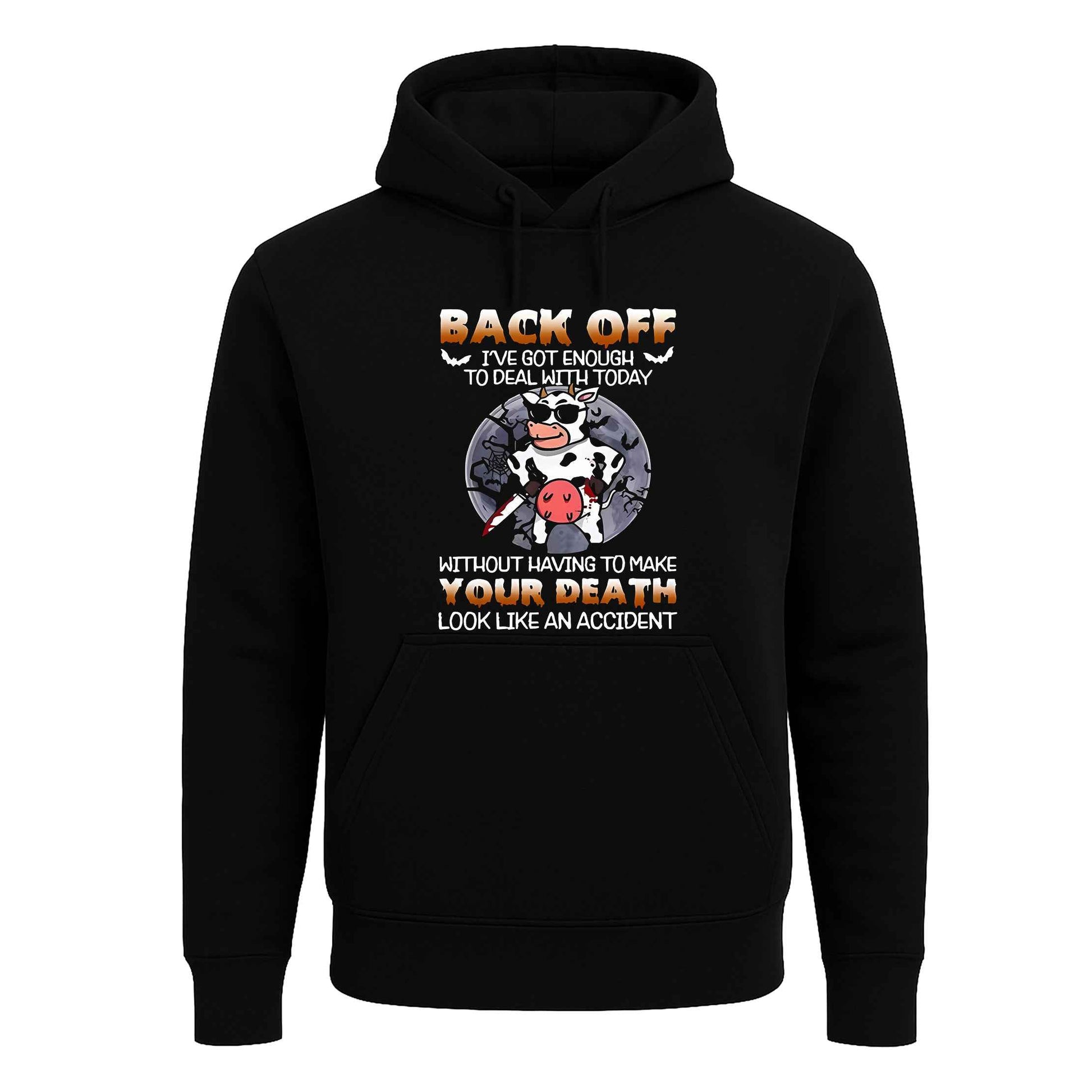 Back Off Funny Angry | Hoody For Men's