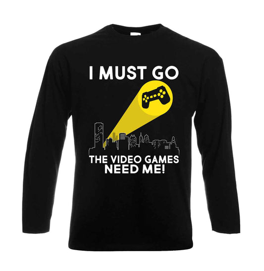 I Must Go The Video | Men's Long Sleeve