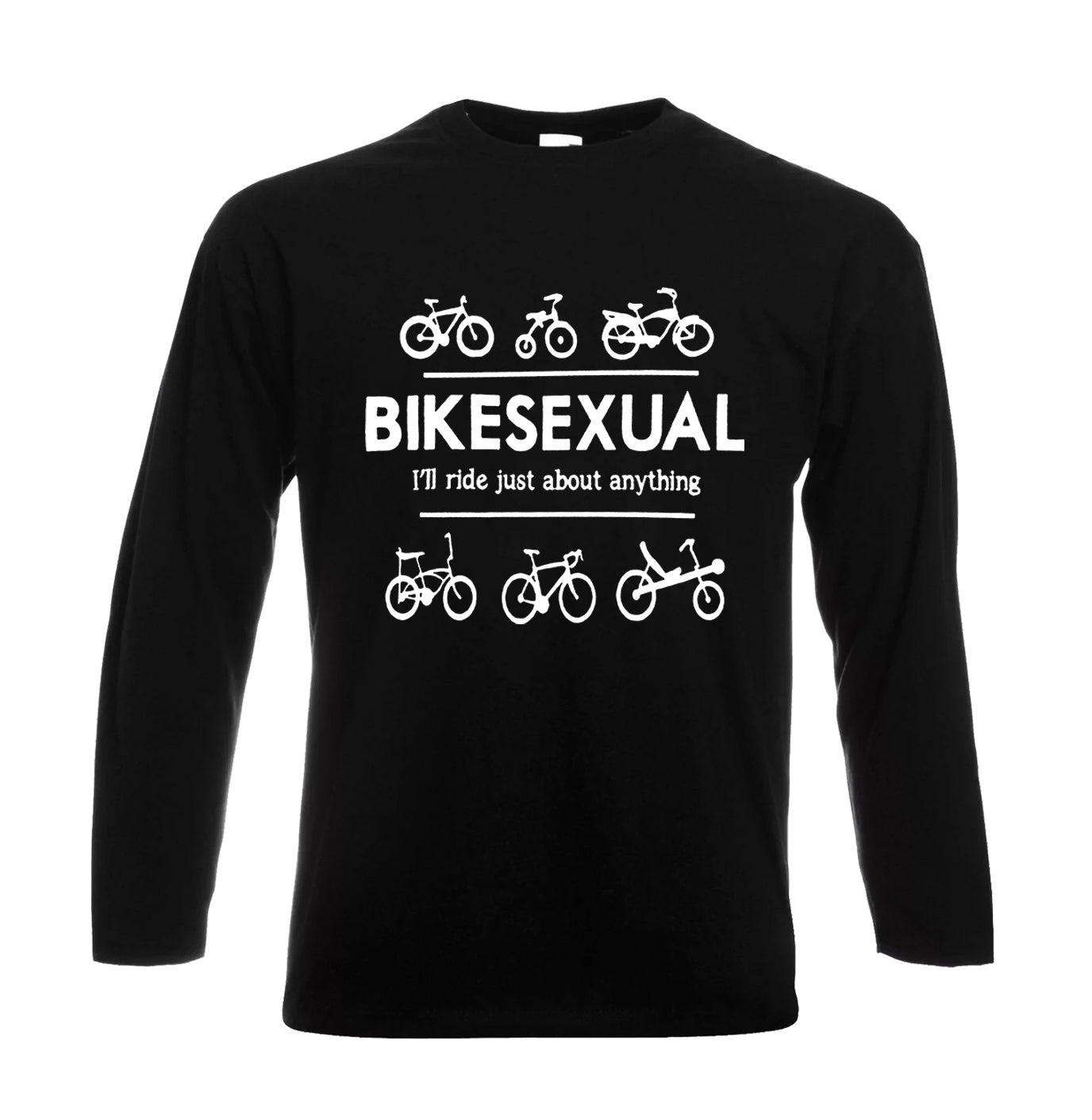 Bike Sexual I Ride Just | Men's Long Sleeve Bike Sexual I Ride Just | Men's Long Sleeve
