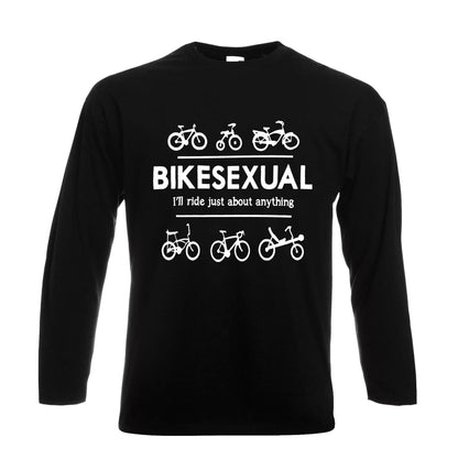 Bike Sexual I Ride Just | Men's Long Sleeve Bike Sexual I Ride Just | Men's Long Sleeve