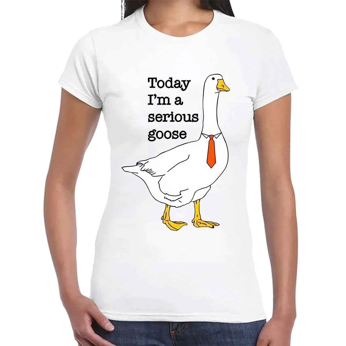 Today I'm A Serious | LADIES T-SHIRT