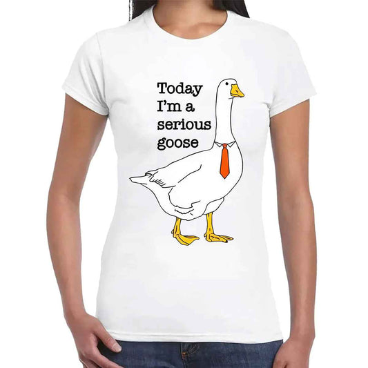 Today I'm A Serious | LADIES T-SHIRT