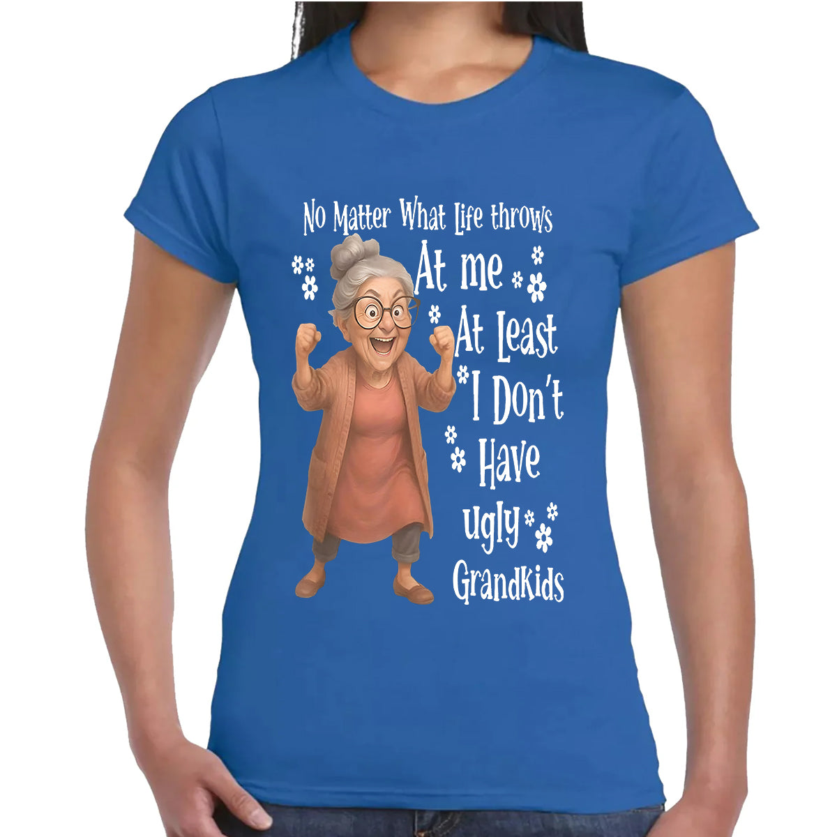 No Matter What Life | LADIES T-SHIRT Royal Blue No Matter What Life | LADIES T-SHIRT