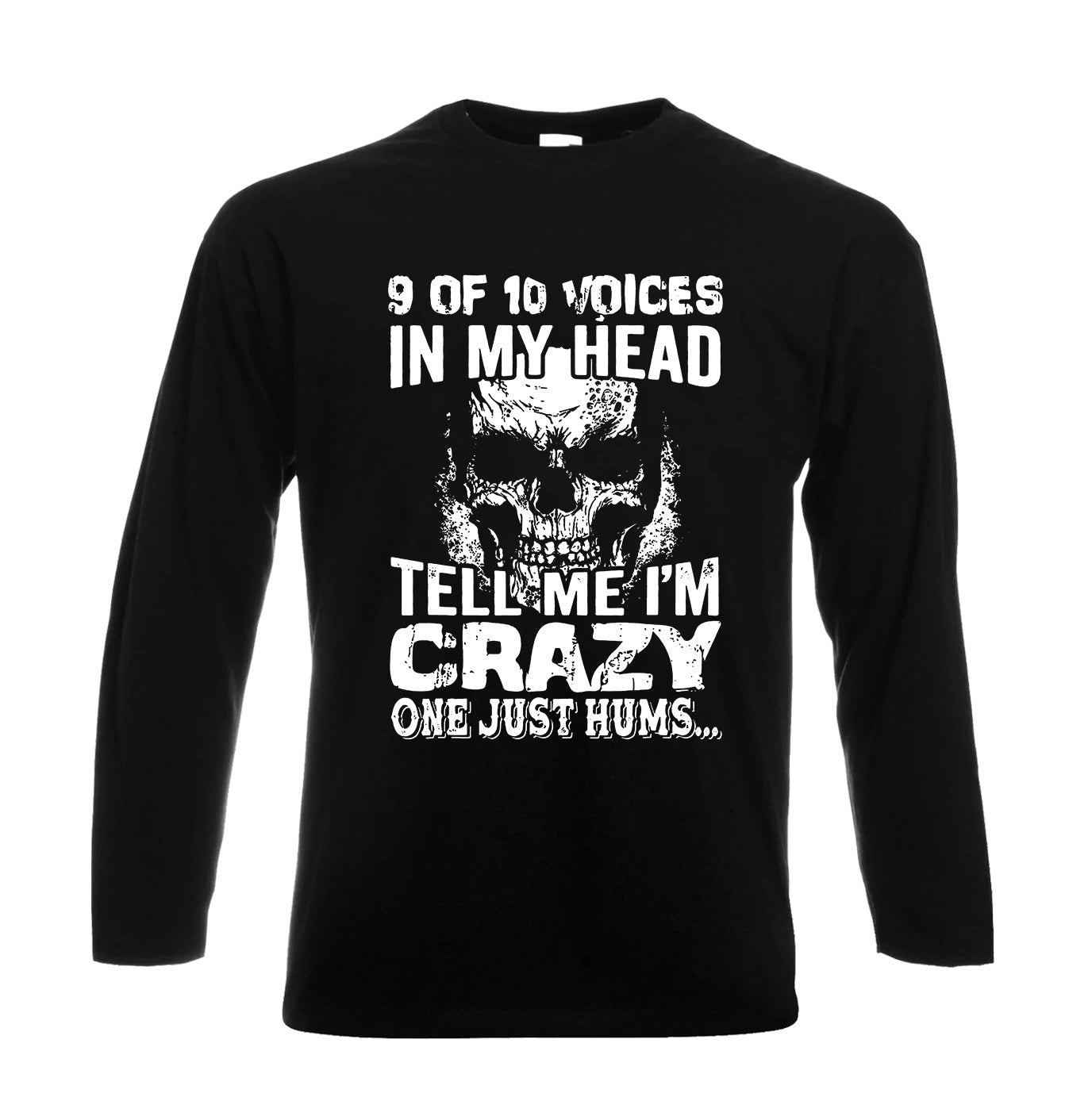 9 Of 10 Voice In My Head | Men's Long Sleeve 9 Of 10 Voice In My Head | Men's Long Sleeve