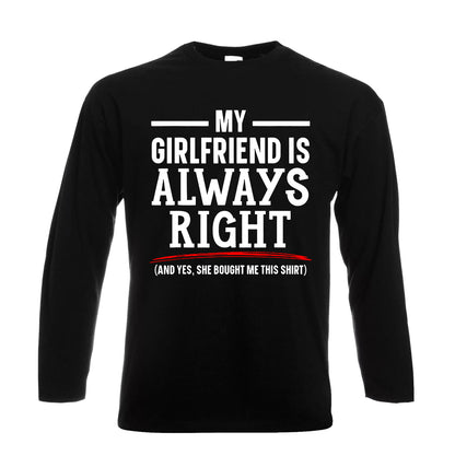 My Girlfriend is Always | Men's Long Sleeve