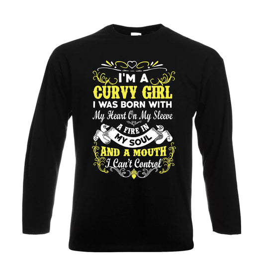 I'm A Curvy Girl I Was | Men's Long Sleeve