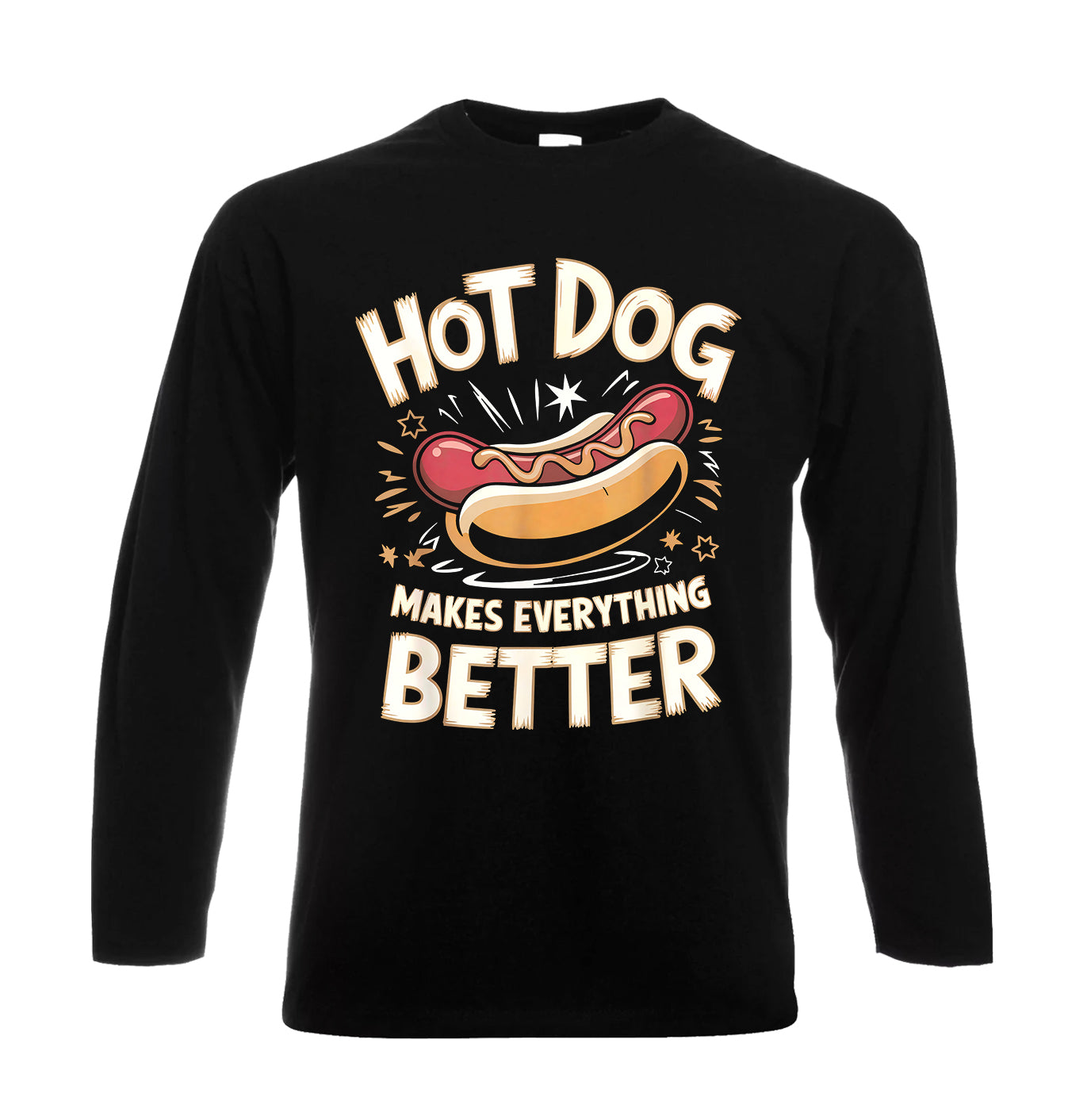 Hotdog Makes Everything | Men's Long Sleeve