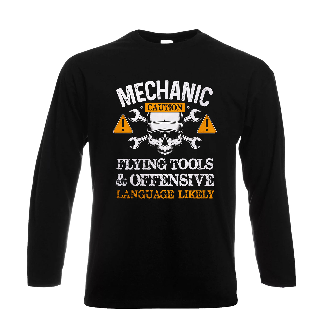 Mechanic Caution  Flying | Men's Long Sleeve