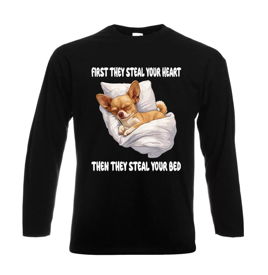 First They Steal Your | Men's Long Sleeve