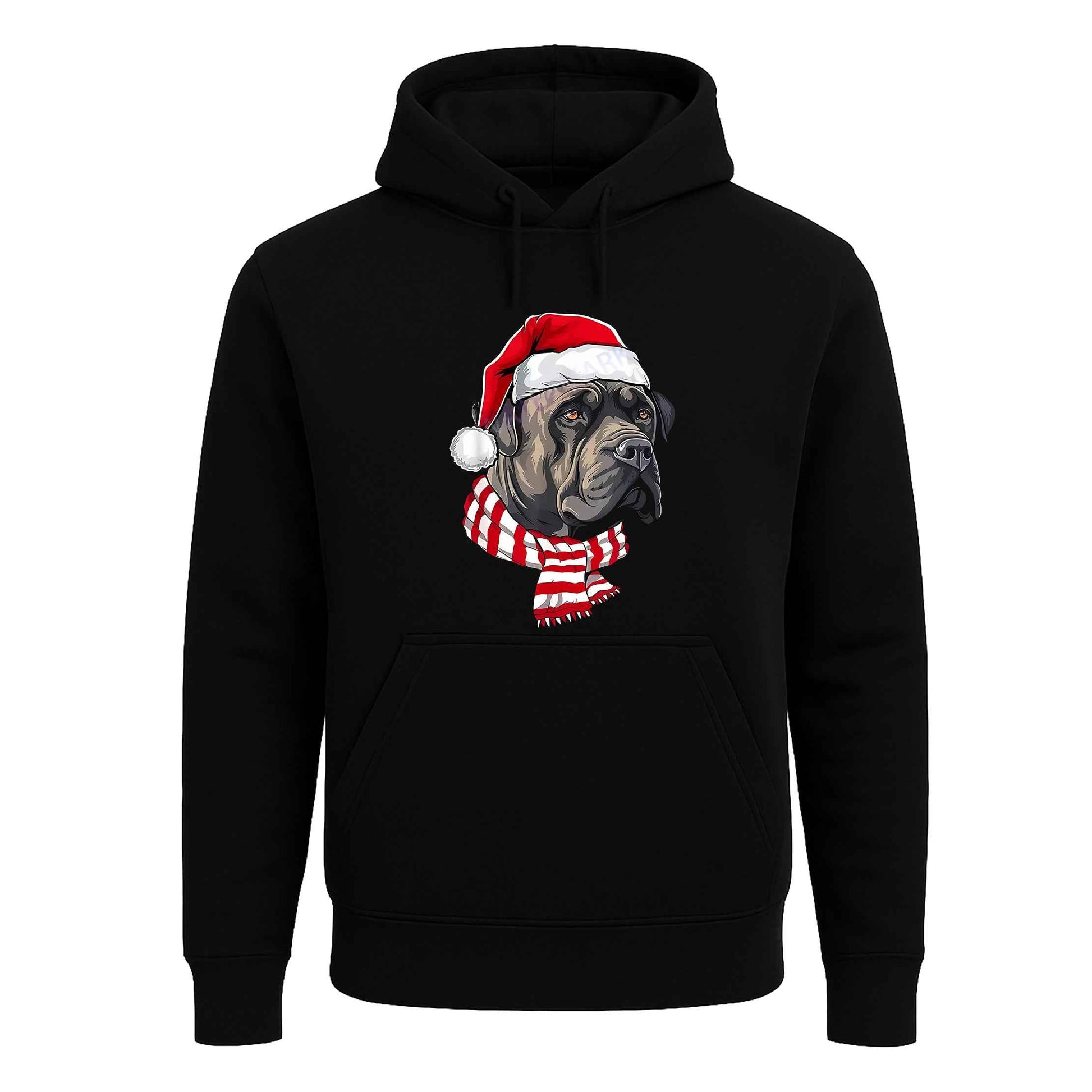 Xmas Bulldog Santa | Hoody For Men's