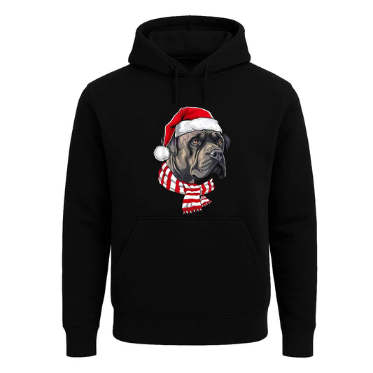 Xmas Bulldog Santa | Hoody For Men's