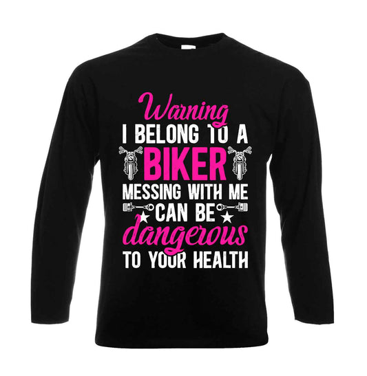 Warning I Belong | Men's Long Sleeve