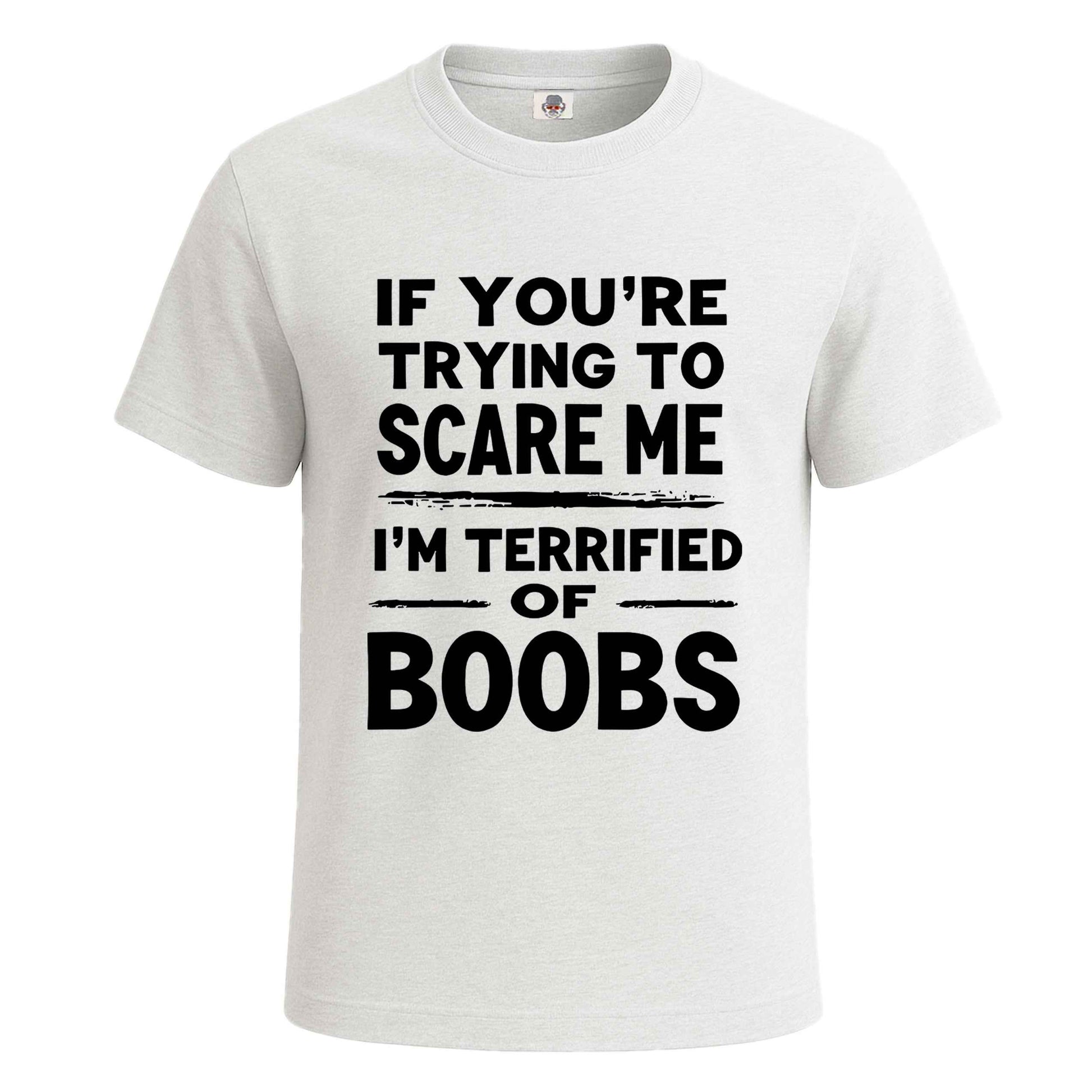 IF YOU'RE TRYING | T-Shirt For Men's WHITE T-SHIRT IF YOU'RE TRYING | T-Shirt For Men's
