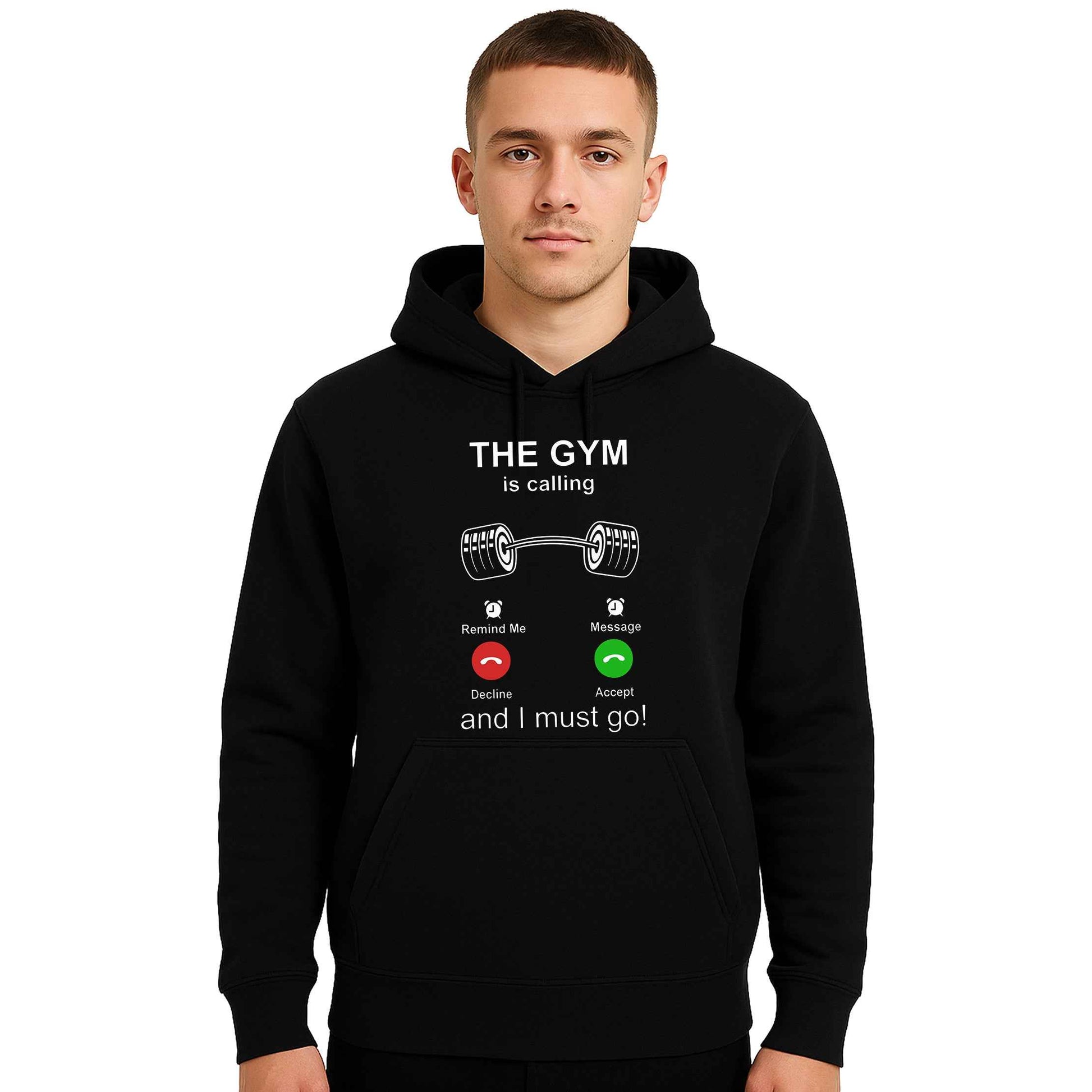 The Gym Is Calling | Hoody For Men's The Gym Is Calling | Hoody For Men's