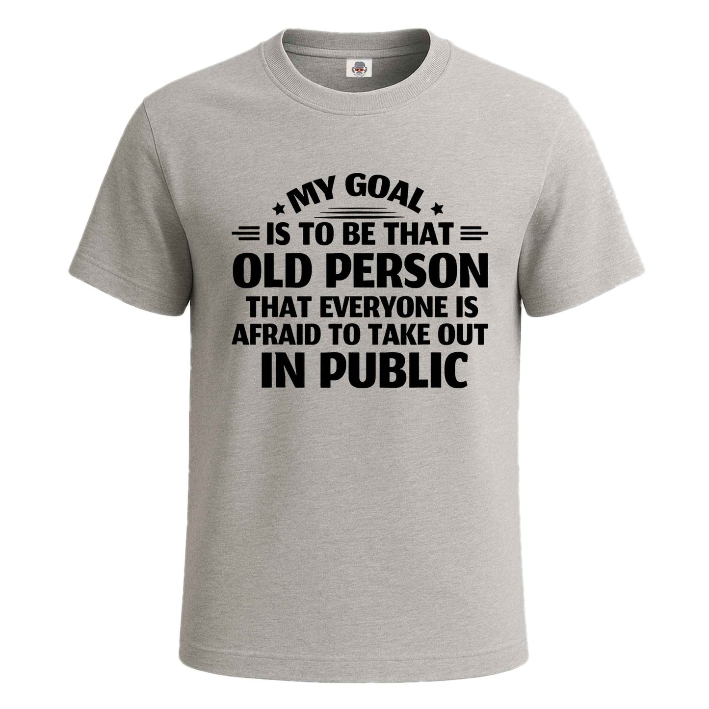 My Goal is To Be That | T-Shirt For Men's SPORT GREY T-SHIRT My Goal is To Be That | T-Shirt For Men's