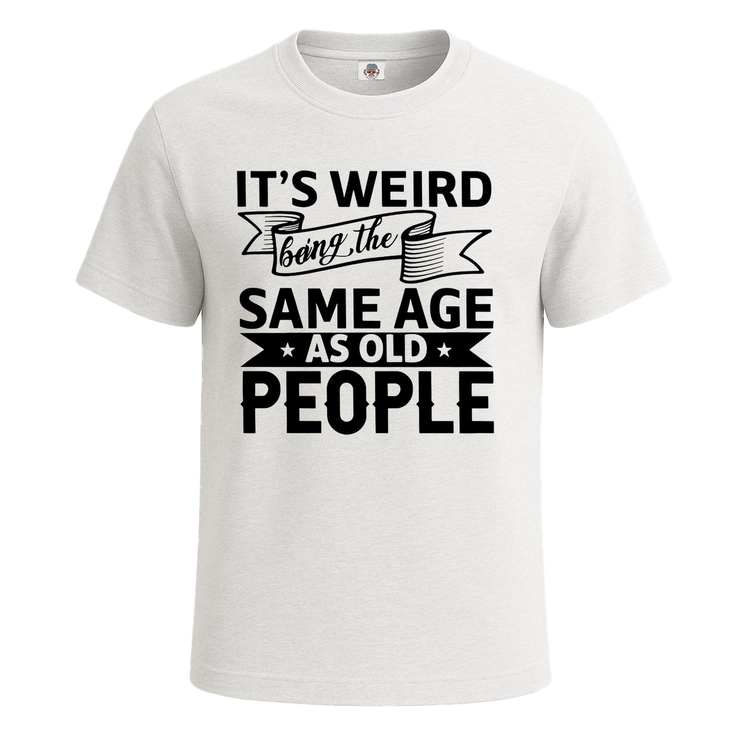 It's Weird Being The Same | T-Shirt For Men's WHITE T-SHIRT It's Weird Being The Same | T-Shirt For Men's