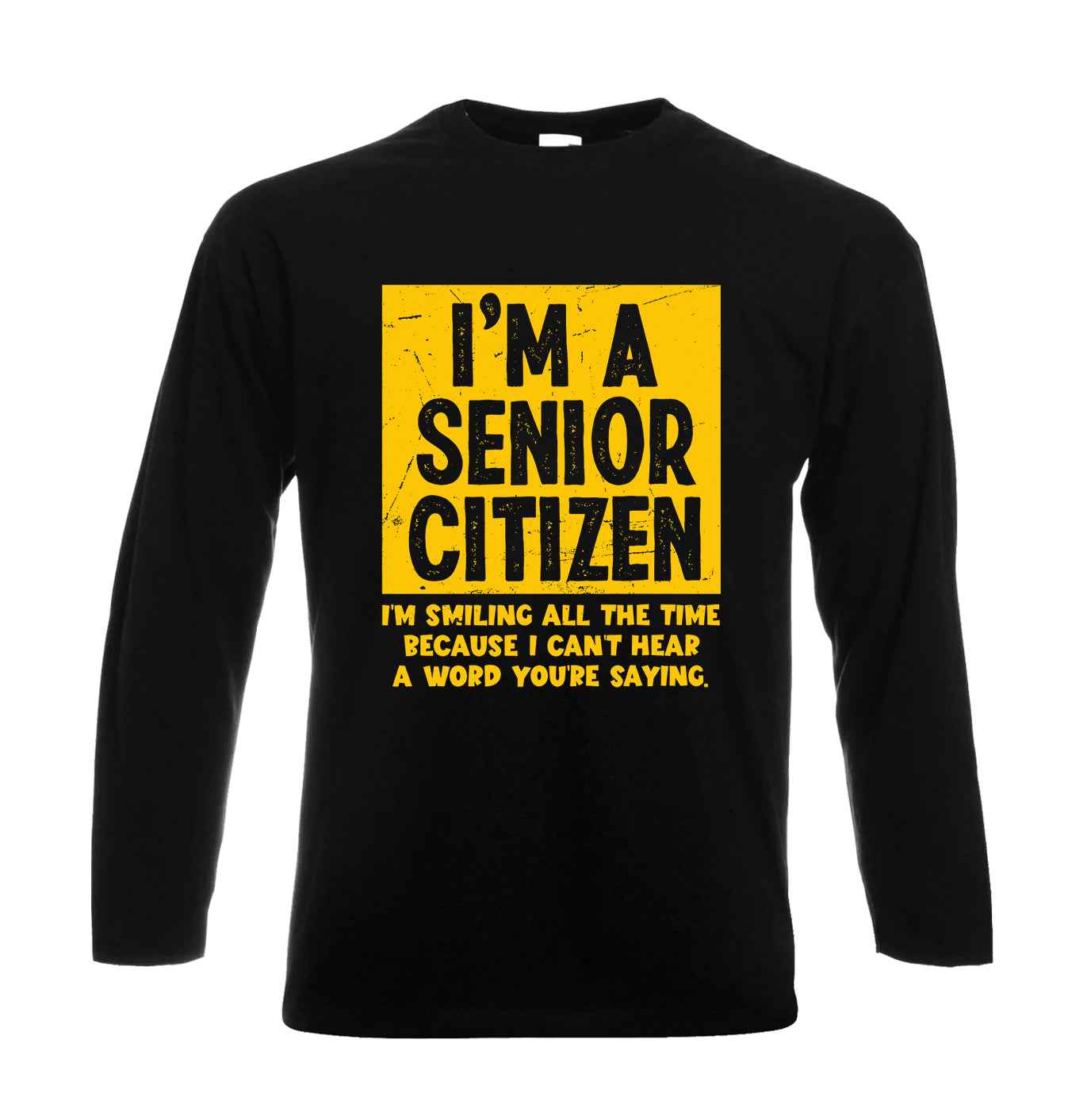 I'm A Senior Citizen | Men's Long Sleeve