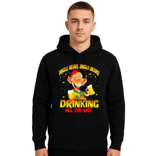 JINGLE BEERS DRINKINK | Hoody For Men's