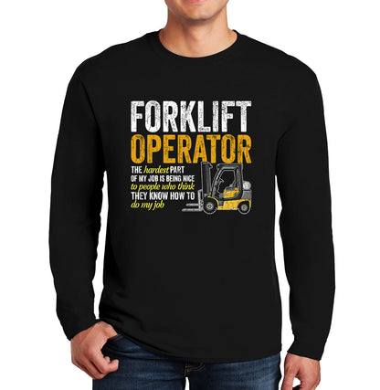 Forklift Operator The | Men's Long Sleeve
