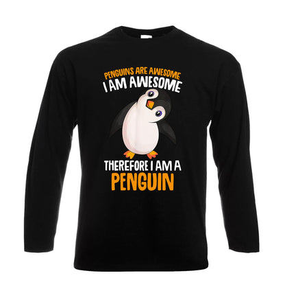 Penguins Are Awesome | Men's Long Sleeve