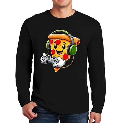 Pizza Video Gaming | Men's Long Sleeve