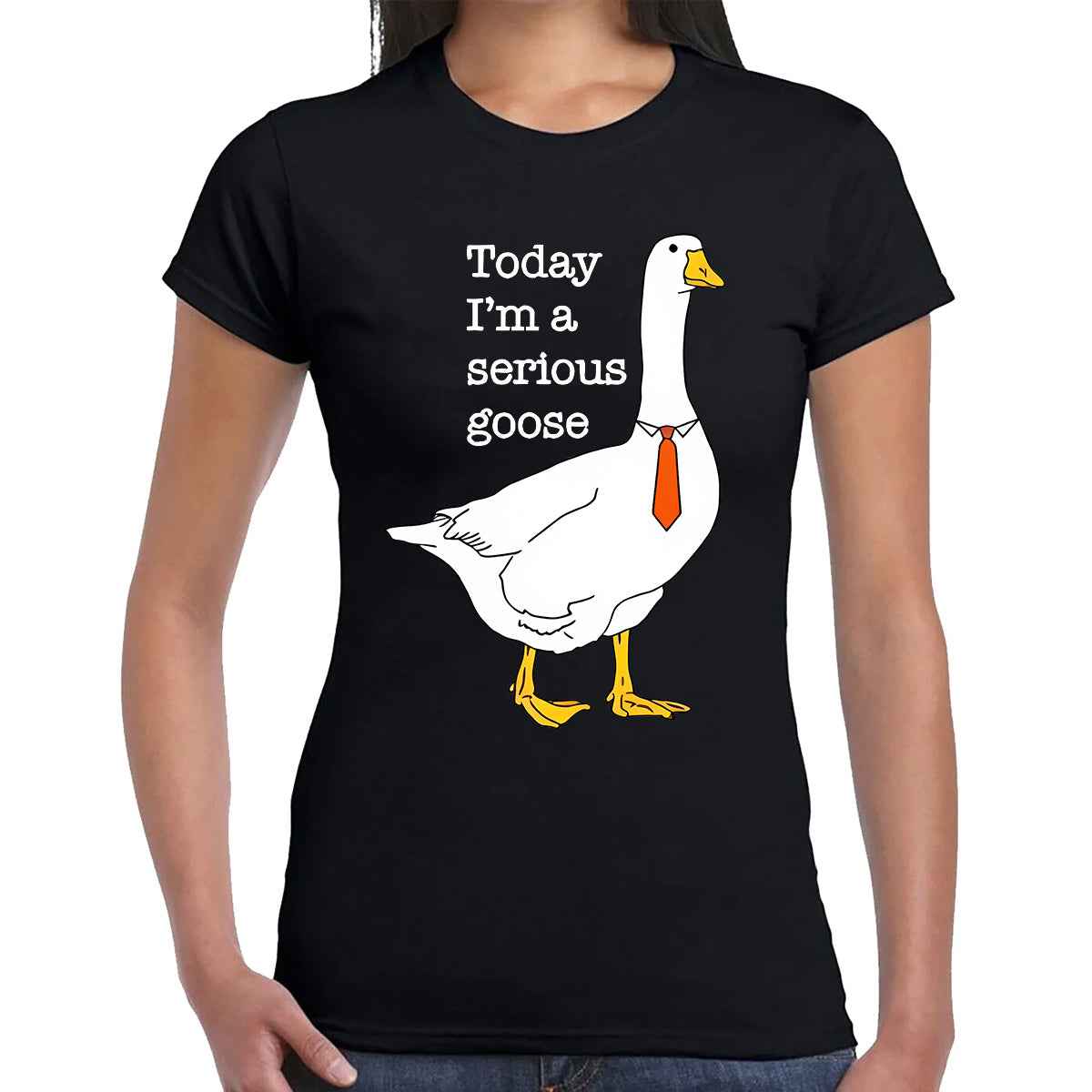 Today I'm A Serious | LADIES T-SHIRT