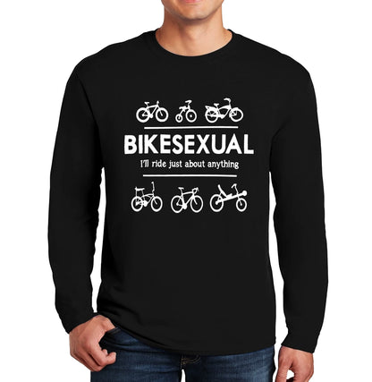 Bike Sexual I Ride Just | Men's Long Sleeve Bike Sexual I Ride Just | Men's Long Sleeve