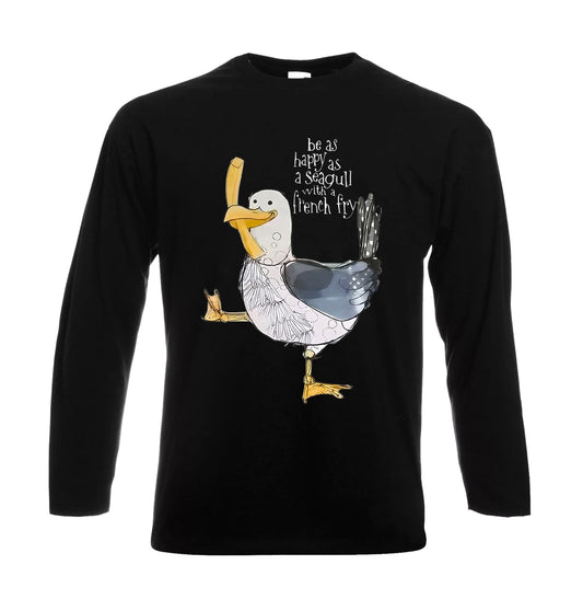 Happy As Seagull | Men's Long Sleeve