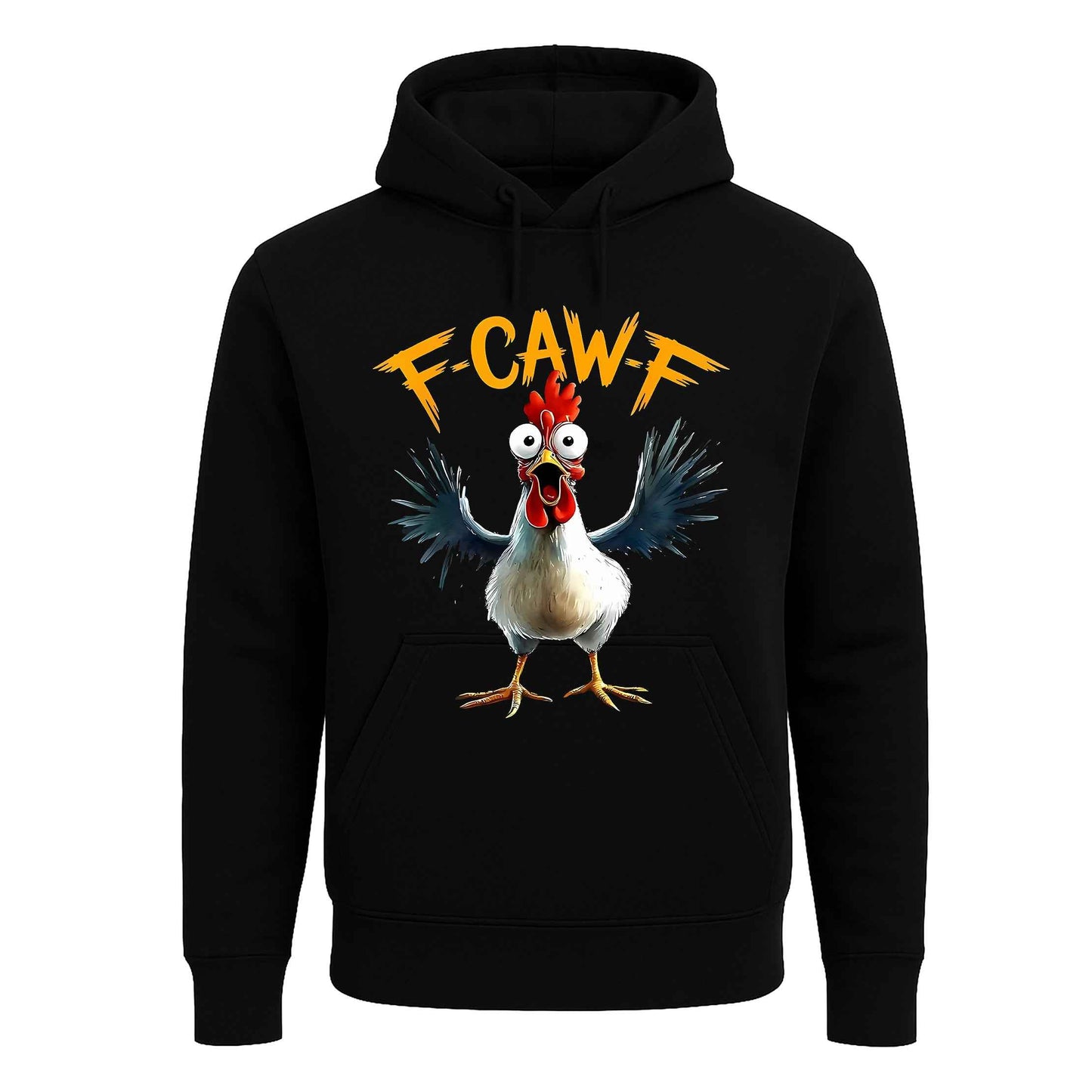 F Caw F White Cock | Hoody For Men's