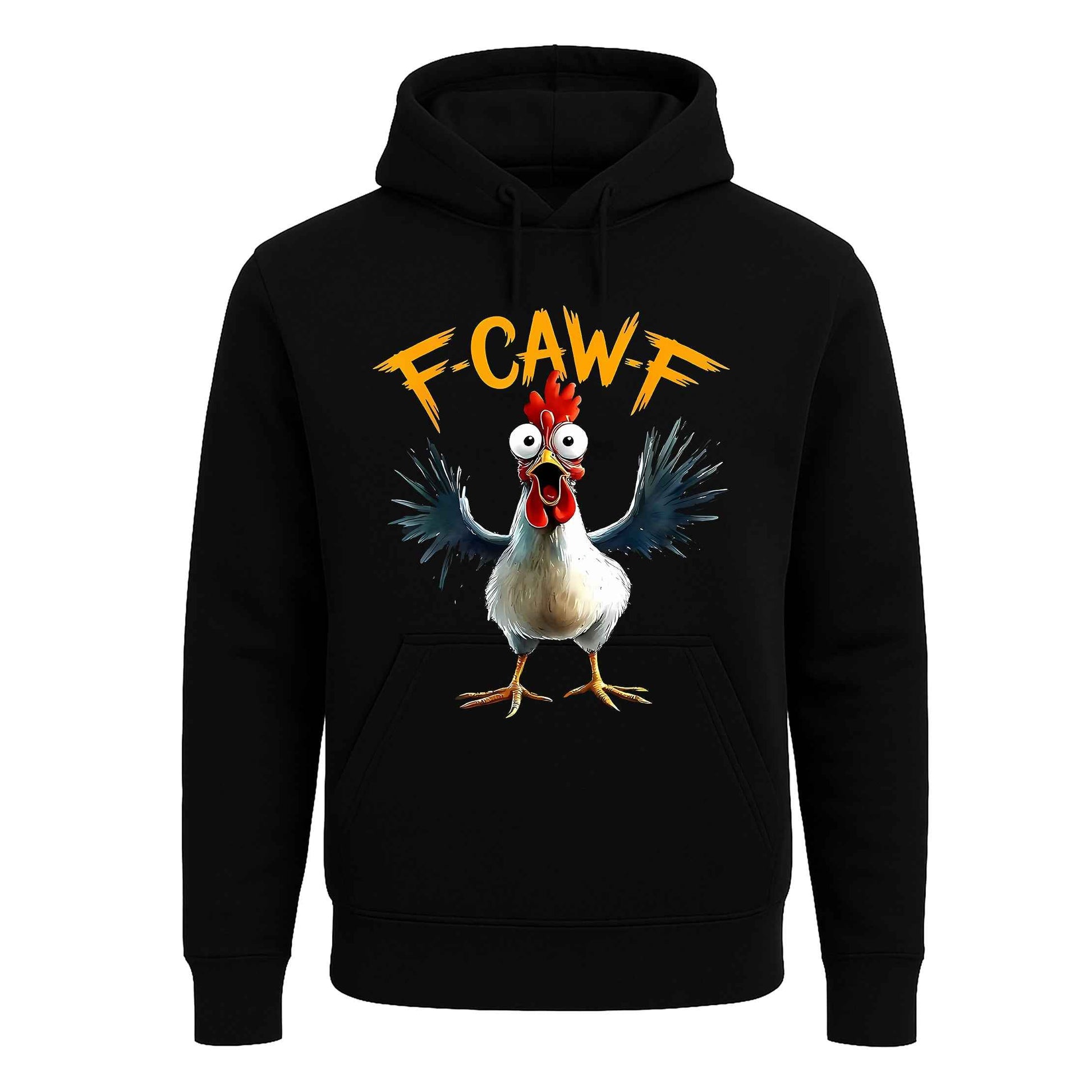 F Caw F White Cock | Hoody For Men's