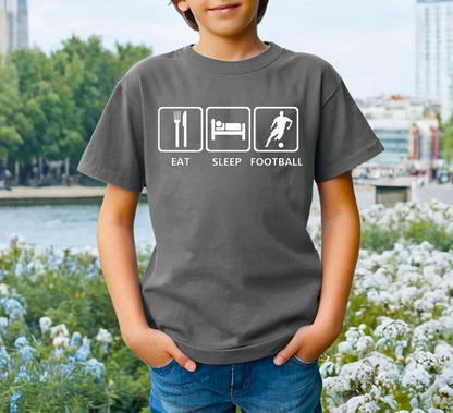 EAT SLEEP FOOTBALL SOCCER FAN | KID'S T-SHIRT EAT SLEEP FOOTBALL SOCCER FAN | KID'S T-SHIRT