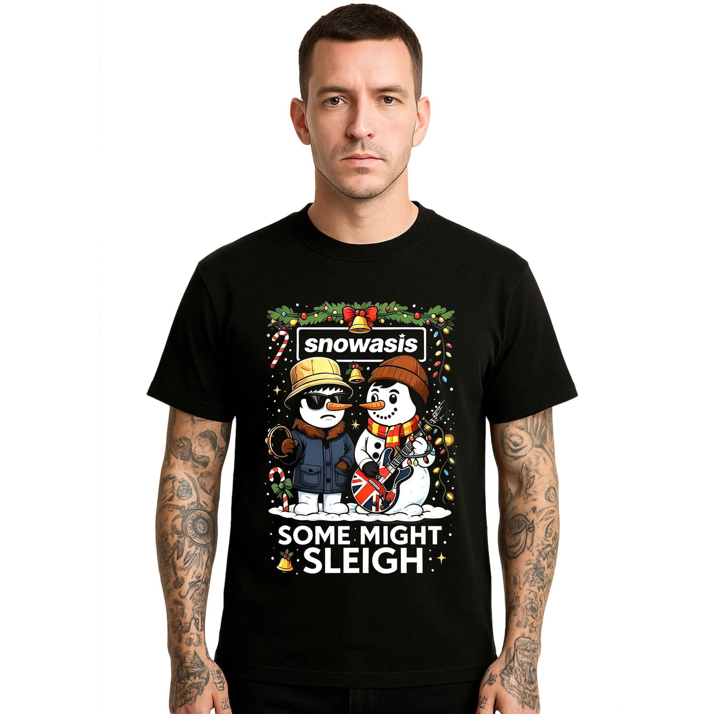 Snowasis Some Sleigh |T-Shirt For Men's