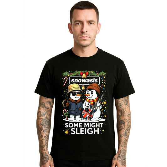 Snowasis Some Sleigh |T-Shirt For Men's